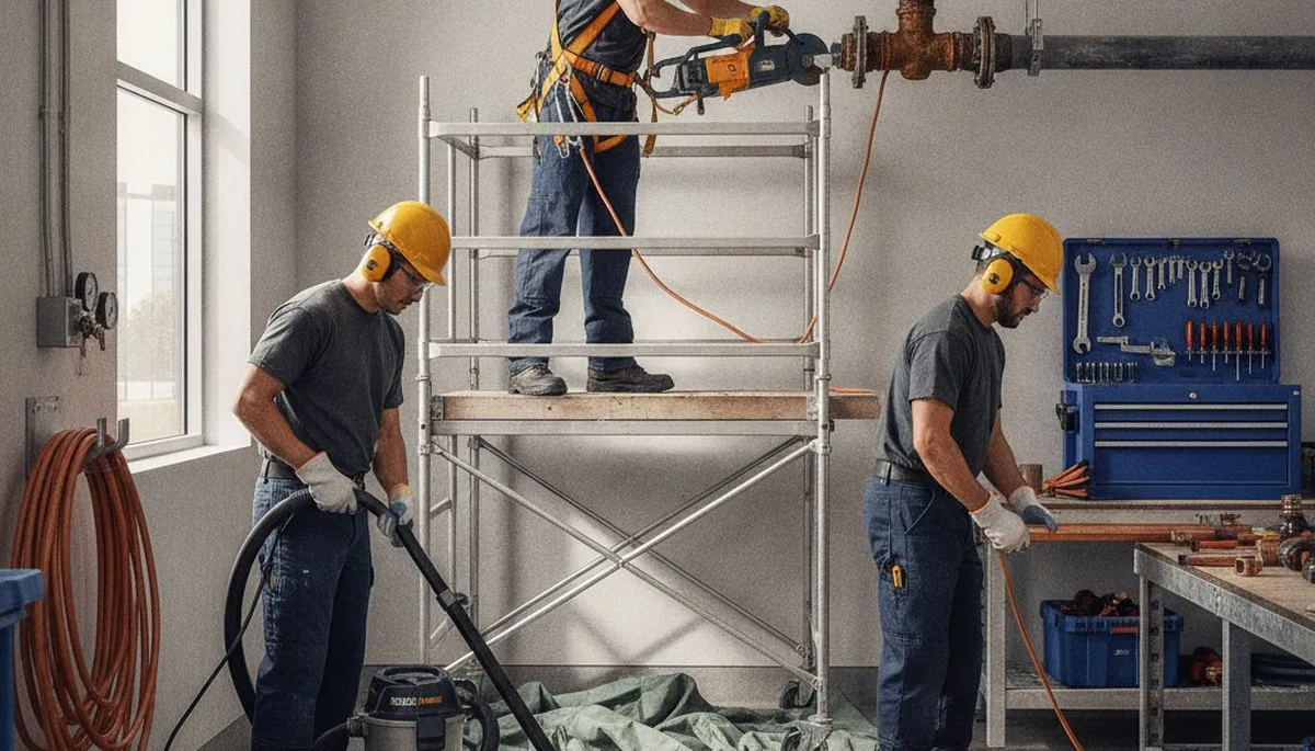 Emergency plumber serving Stockton, CA homes with fast burst pipe and leak repair