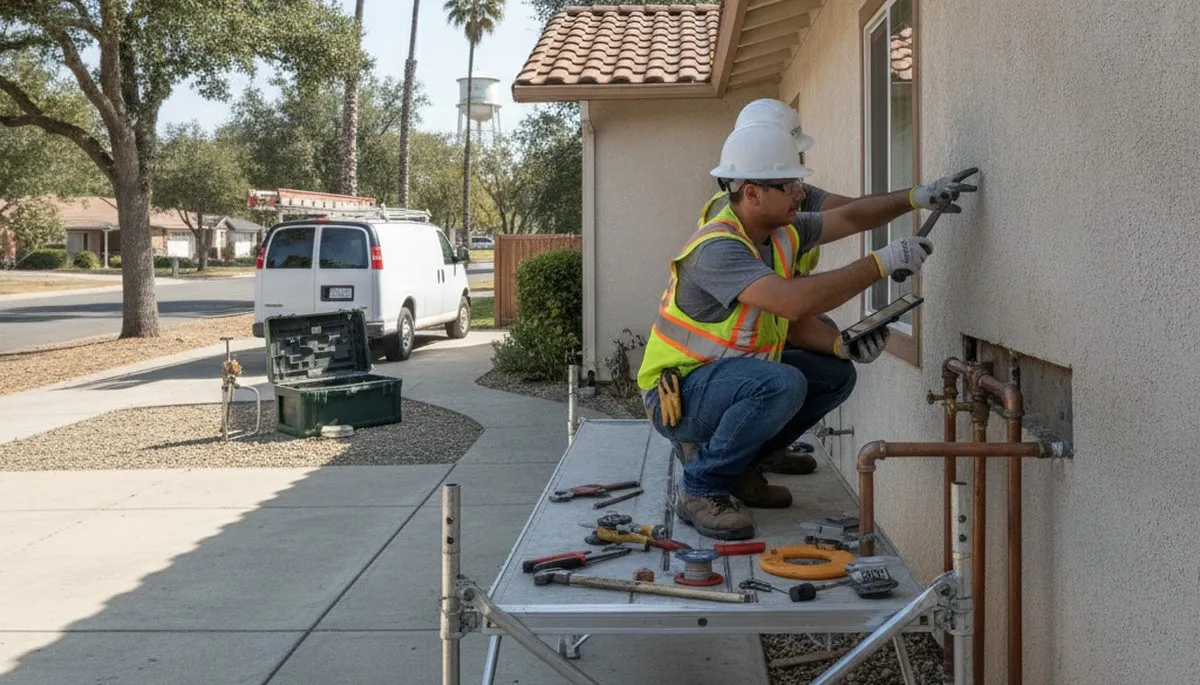 Stockton, CA plumbing repair team providing expert leak and drain services for local homes and businesses