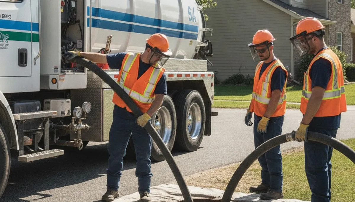Septic pumping service for Stockton, CA homes by On Call Plumbers